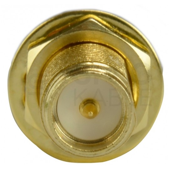 Gniazdo koncentryczne RP-SMA 50ohm zaciskane na przewód H155