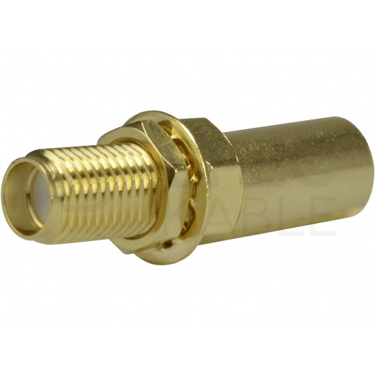 Gniazdo koncentryczne SMA 50ohm zaciskane na przewód H155