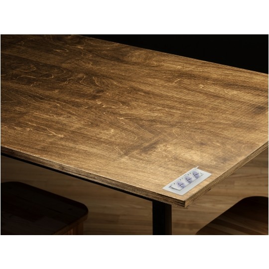 Gniazdo meblowe chowane w blat KOMBI BOX białe potrójne 3x [2P+Z] 16A z przewodem 1,8m