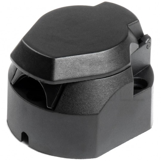 Gniazdo przyczepowe 13-pin 12V plastikowe na kabel