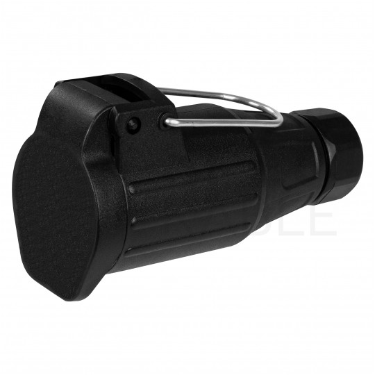 Gniazdo przyczepowe 13-pin 12V plastikowe podwieszane