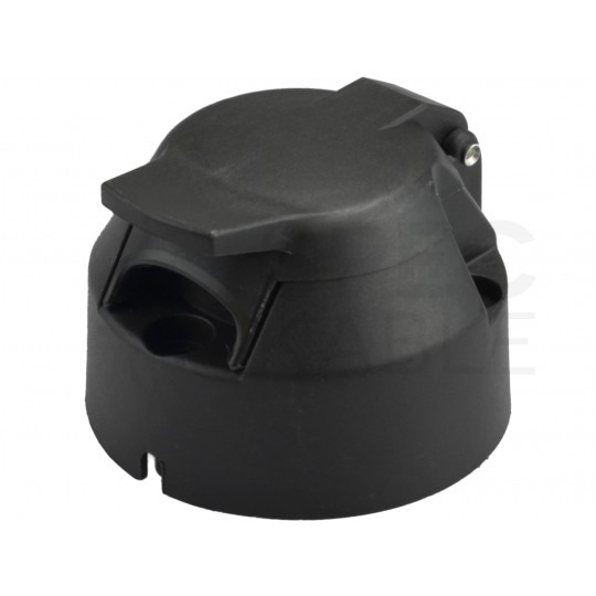 Gniazdo przyczepowe 7-pin 12V/24V plastikowe