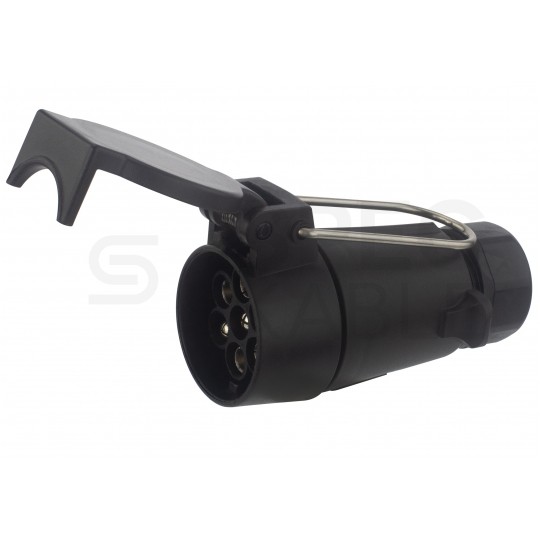 Gniazdo przyczepowe 7-pin 12V plastikowe podwieszane