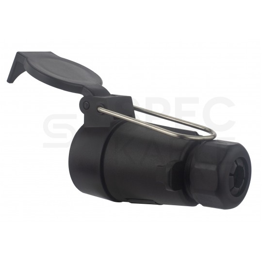 Gniazdo przyczepowe 7-pin 12V plastikowe podwieszane