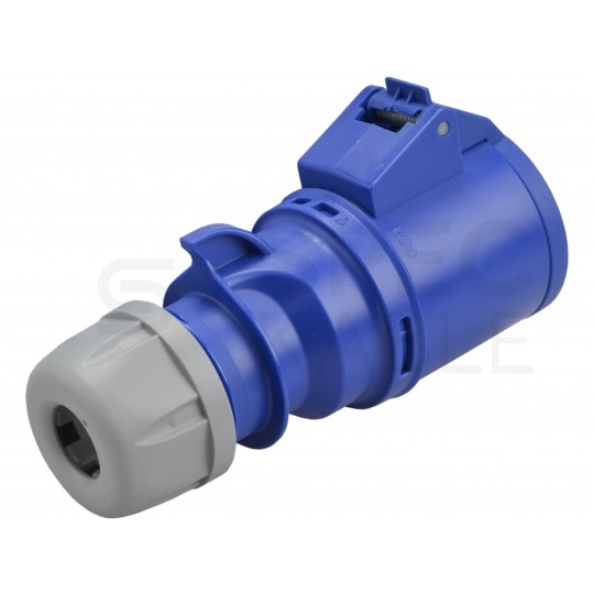 Gniazdo siłowe [3p] 32A 230V przenośne IP44 PCE na kabel