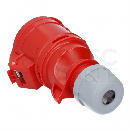 Gniazdo siłowe z klapką [5p] 16A 400V przenośne IP44 SHARK PCE na kabel