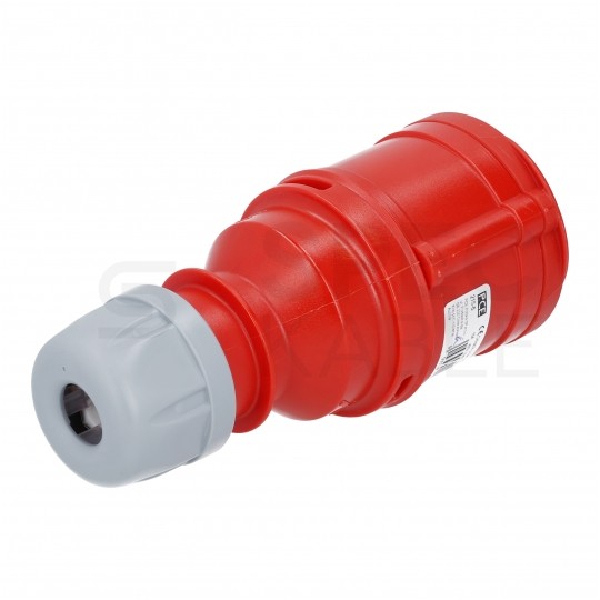 Gniazdo siłowe z klapką [5p] 16A 400V przenośne IP44 SHARK PCE na kabel