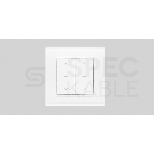 Gniazdo światłowodowe FO pojedyncze SIMON 55 optyczne 1x SC/APC czarne matowe Kontakt Simon TGS1.01/149