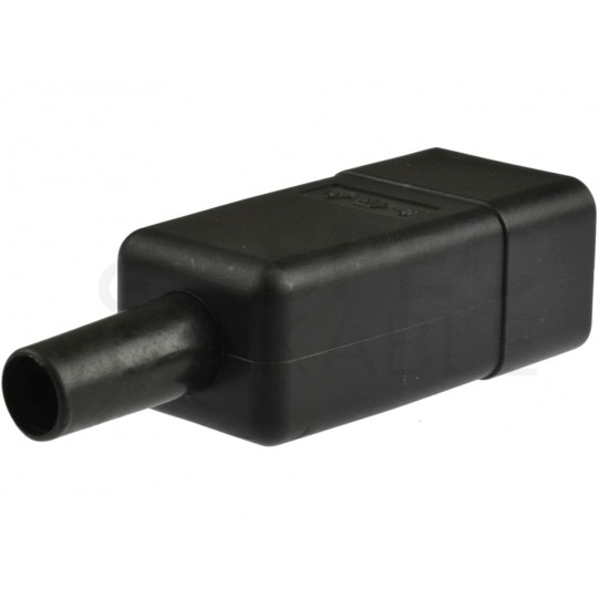 Gniazdo zasilające IEC320 C20 złącze serwerowe (męskie) do UPS [2P+Z] 230V 16A na kabel do 9,5mm