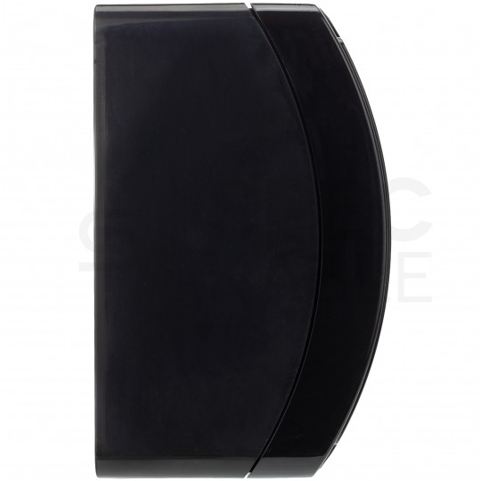 Gniazdo zasilające podwójne natynkowe hermetyczne IP44 czarne z klapką 2x [2P+Z] 16A Koala ViPlast