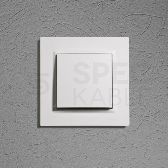 Gniazdo zasilające podwójne SIMON 10 czarne matowe 2x [2P+Z] 16A KOMPLETNE Kontakt Simon CGZ2/49