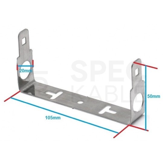Gniezdnik na 1 łączówkę LSA (10 par) typu KRONE Listwa kpl=41szt