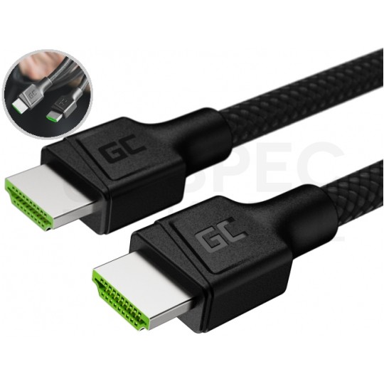 Green Cell Kabel HDMI 2.0b 4K Premium High Speed Ultra HD 4K@60 1,5m StreamPlay