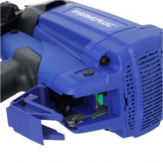 Gwoździarka gazowa akumulatorowa 7,2V do drewna z ładowarką i akumulatorem w walizce Rawlcase RAWLPLUG R-WW90II-XL1