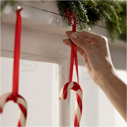 Haczyki przezroczyste wielokrotnego użytku 6szt + 8szt małe paski mocujące 3M COMMAND