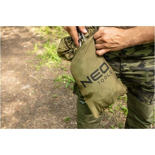 Hamak turystyczny na biwak z moskitierą 330x140cm do 200kg NEO 63-123