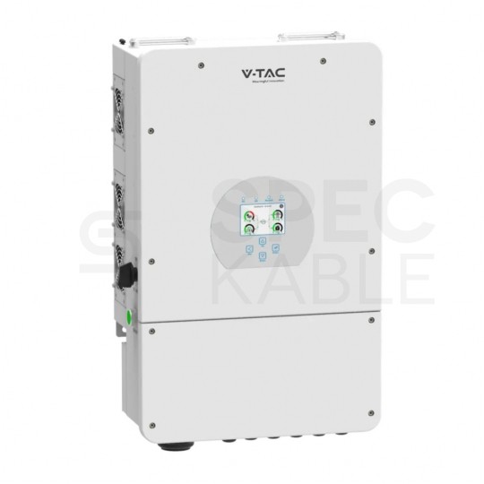 Hybrydowy inwerter, falownik sieciowy 1-fazowy 8kW IP65 V-TAC DEYE SG01LP1 10 LAT GWARANCJI