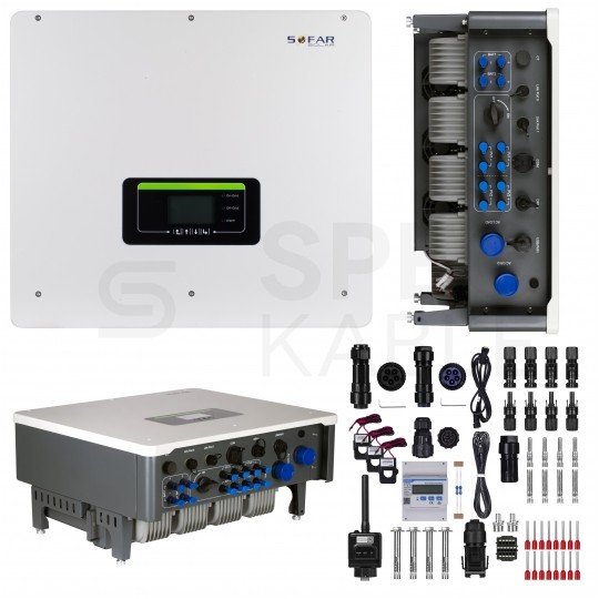 Hybrydowy inwerter solarny Off-Grid falownik sieciowy 3-fazowy SOFAR 15kW