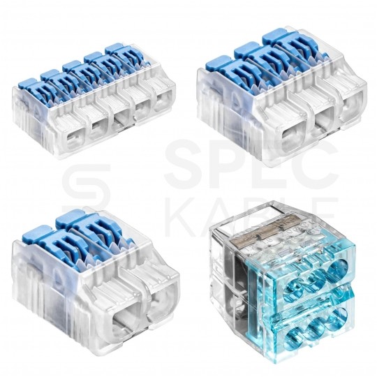 IDEALNA Zestaw szybkozłączek instalacyjnych SCL (2x 3x 5x ), SCP (2x 3x 4x 5x 6x 8x), SCS (2x) COMBO4 SIMET 240szt.