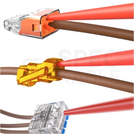 IDEALNA Zestaw szybkozłączek instalacyjnych SCL (2x 3x 5x ), SCP (2x 3x 4x 5x 6x 8x), SCS (2x) COMBO4 SIMET 240szt.