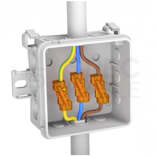 IDEALNA Zestaw szybkozłączek instalacyjnych SCP (2x 3x 4x), SCS (2x) COMBO2 SIMET 120szt.