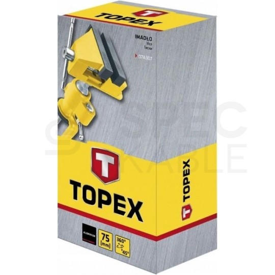 Imadło modelarskie aluminiowe 75mm TOPEX
