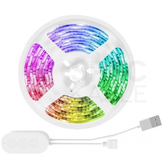 Inteligentna taśma LED RGB 2,8m Wi-Fi 2.4GHz do SmartHome TUYA Gosund