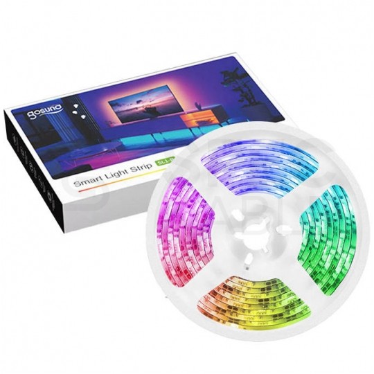 Inteligentna taśma LED RGB 2,8m Wi-Fi 2.4GHz do SmartHome TUYA Gosund