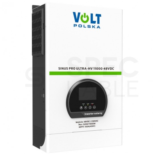 Inwerter solarny z regulatorem MPPT 100A przetwornica SINUS PRO ULTRA-HV 48/230V 5200/11000W VOLT