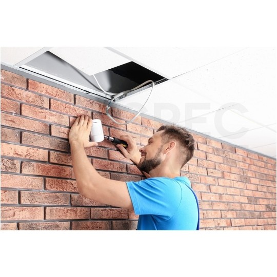 Kabel alarmowy SCYY 4x0,22mm2 biały 150V domofonowy linka Technokabel