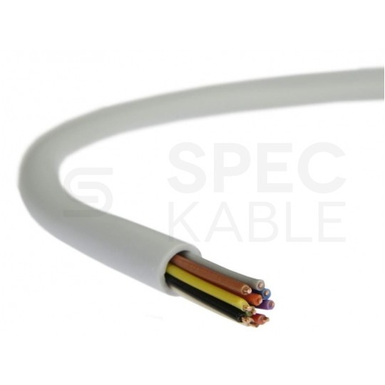 Kabel alarmowy YTDY 10x0,5mm biały 100V domofonowy drut Mercor