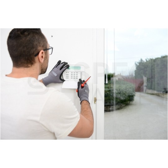 Kabel alarmowy ziemny YTDY 12x0,45mm czarny 100V domofonowy żelowany drut Mercor