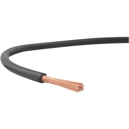 Kabel ciepłoodporny H07Z-K 90°C 450/750V 50 czarny linka Geca