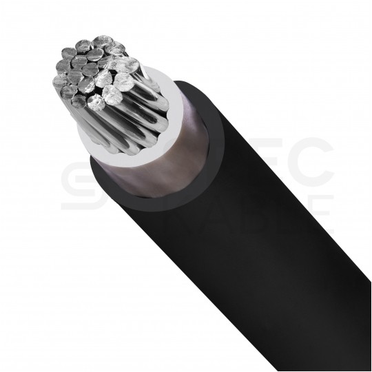 Kabel energetyczny ziemny YAKXS 1x120mm2 czarny 0,6/1kV aluminium XLPE Elektrokabel