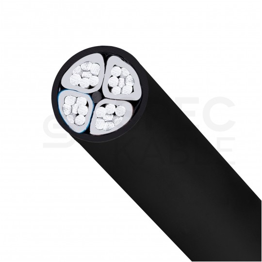 Kabel energetyczny ziemny YAKXS 4x35mm2 czarny 0,6/1kV aluminium XLPE Elektrokabel