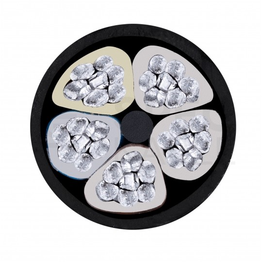 Kabel energetyczny ziemny YAKXS 5x35mm2 czarny 0,6/1kV aluminium XLPE Elektrokabel