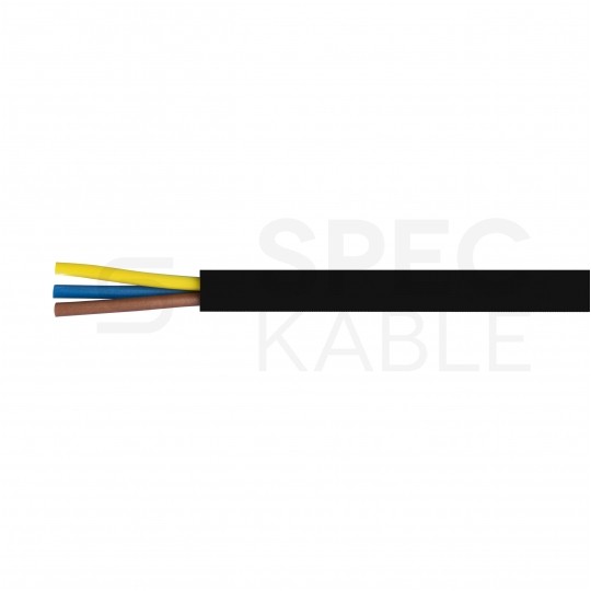 Kabel energetyczny ziemny YKY 3x1,5mm2 czarny 0,6/1kV drut NKT