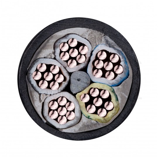 Kabel energetyczny ziemny YKY 5x16mm2 czarny 0,6/1kV linka sztywna Elektrokabel