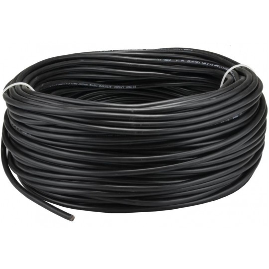 Kabel głośnikowy BiTsound 4x2,5mm2 Cu OFC zewnętrzny czarny Bitner