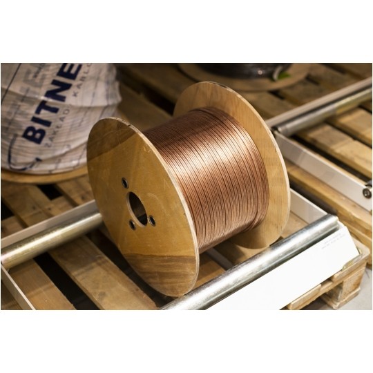 Kabel głośnikowy BiTsound PGY-p 2x2,5mm2 Cu OFC płaski transparentny Bitner