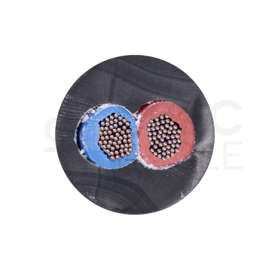 Kabel głośnikowy LY215S 2x1,5mm2 Cu twinaxial czarny Klotz