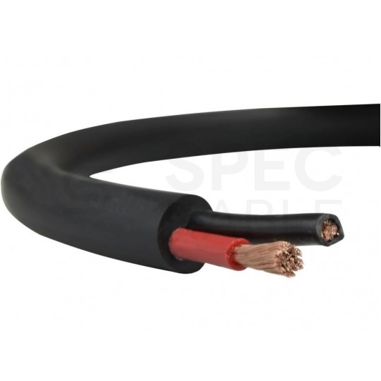 Kabel głośnikowy ziemny BiTsound INSTAL LP0250 2x1,5mm2 Cu OFC czarny instalacyjny zewnętrzny Bitner