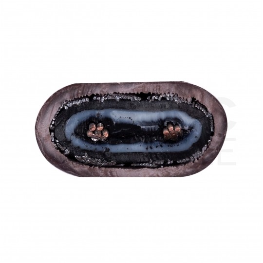 Kabel grzejny samoregulujący PHC 2x1mm2 brązowy 30W/m ekranowany do ochrony przed zamarzaniem Grand Meyer