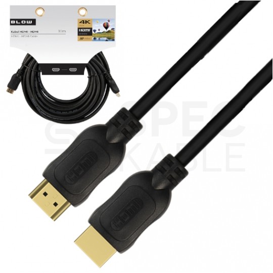 Kabel HDMI 1.4 Full HD 4K@30 10m BLOW