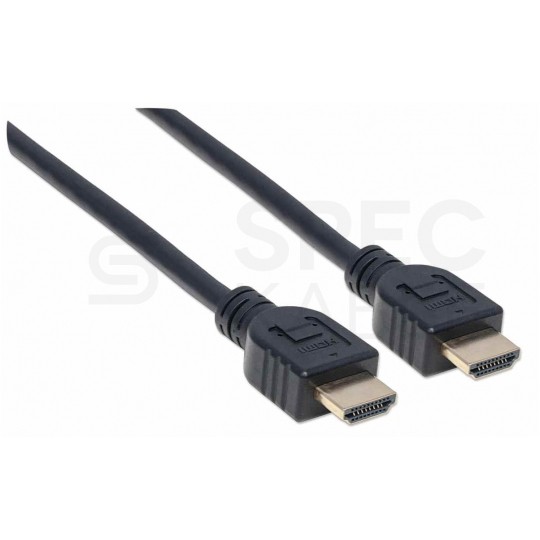 Kabel HDMI 2.0 4K High Speed Full HD 4K@60 Manhattan czarny 5m