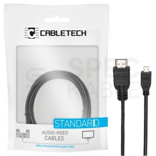 Kabel HDMI(m)/mikro HDMI (m) 1,8m