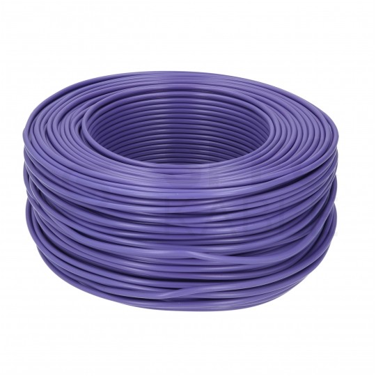 Kabel instalacyjny DY / H07V-U 0,75mm2 jednożyłowy fioletowy 450/750V drut Elektrokabel