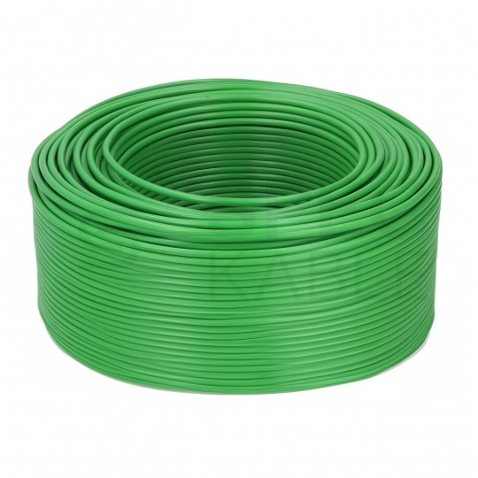 Kabel instalacyjny DY / H07V-U 1,5mm2 jednożyłowy zielony 450/750V drut Elektrokabel