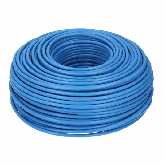Kabel instalacyjny LgY / H05V-K 0,35mm2 jednożyłowy niebieski 300/500V giętki linka Texsim