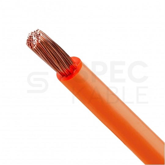 Kabel instalacyjny LgY / H05V-K 0,5mm2 jednożyłowy pomarańczowy 300/500V giętki linka Elektrokabel